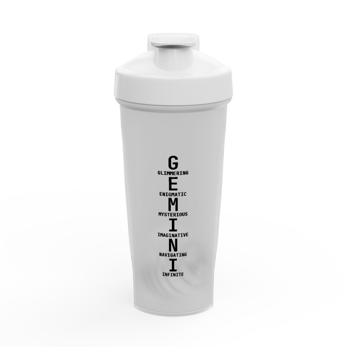 The Enchanted Zodiac™ Gemini Protein Shaker – 24oz One-of-One Cosmic Edition ♊