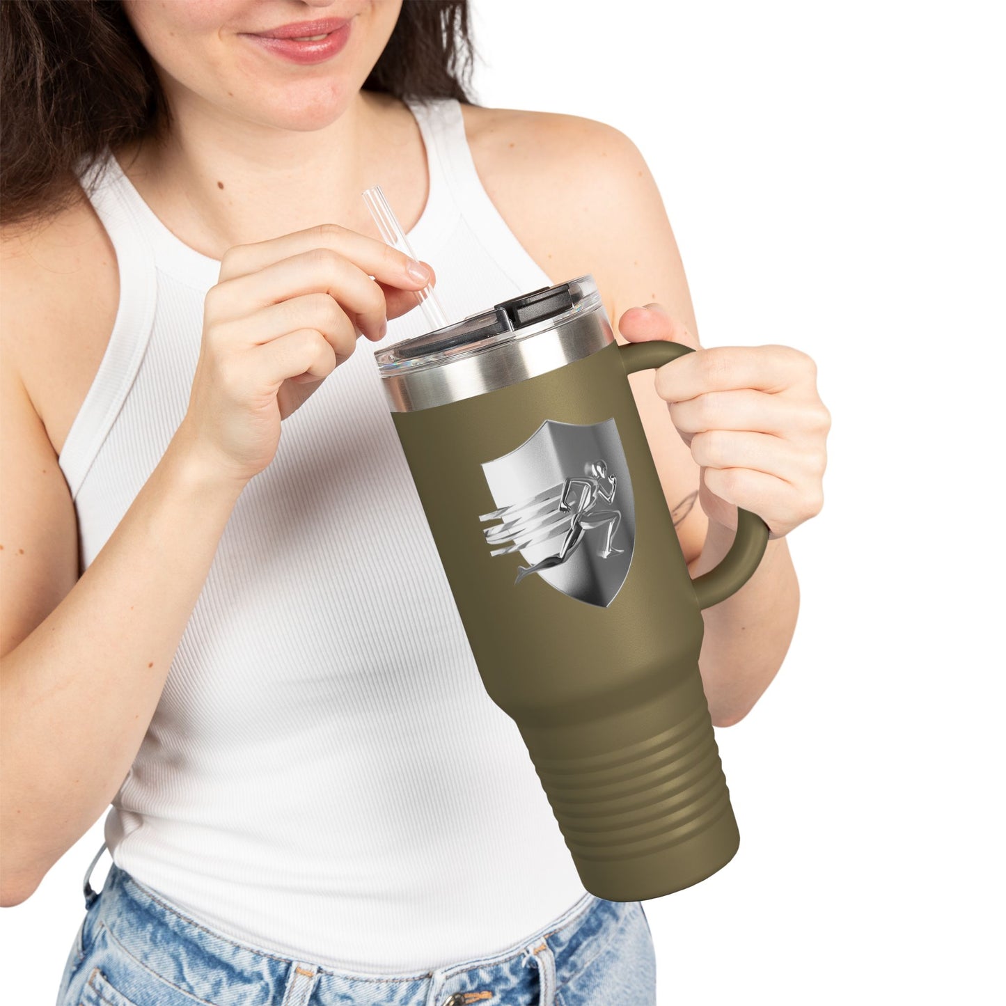 🤍 Enchanted Emblem Travel Tumbler 🤍
