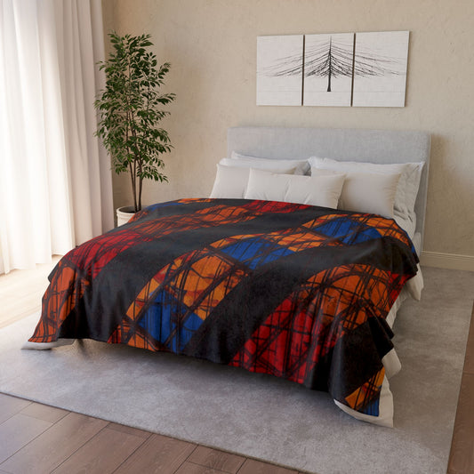 🌙✨ The Enchanted Dreamscape Blanket ✨🌙 Ultra-Soft Cosmic Comfort Throw • Limited One-of-a-Kind Design • 60" × 80"
