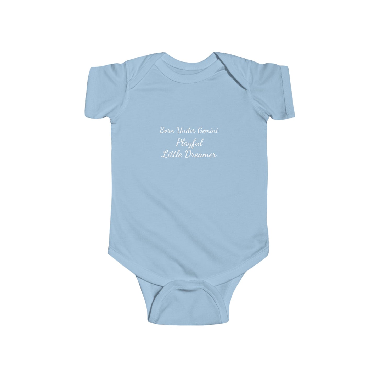 💫 The Born Under™ Collection – Gemini Edition 💫 Playful Little Dreamer Infant Onesie