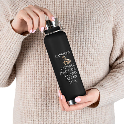 ✨🔮 Enchanted Capricorn Copper Insulated Bottle – 22oz of Temperature Magic! 🔮✨