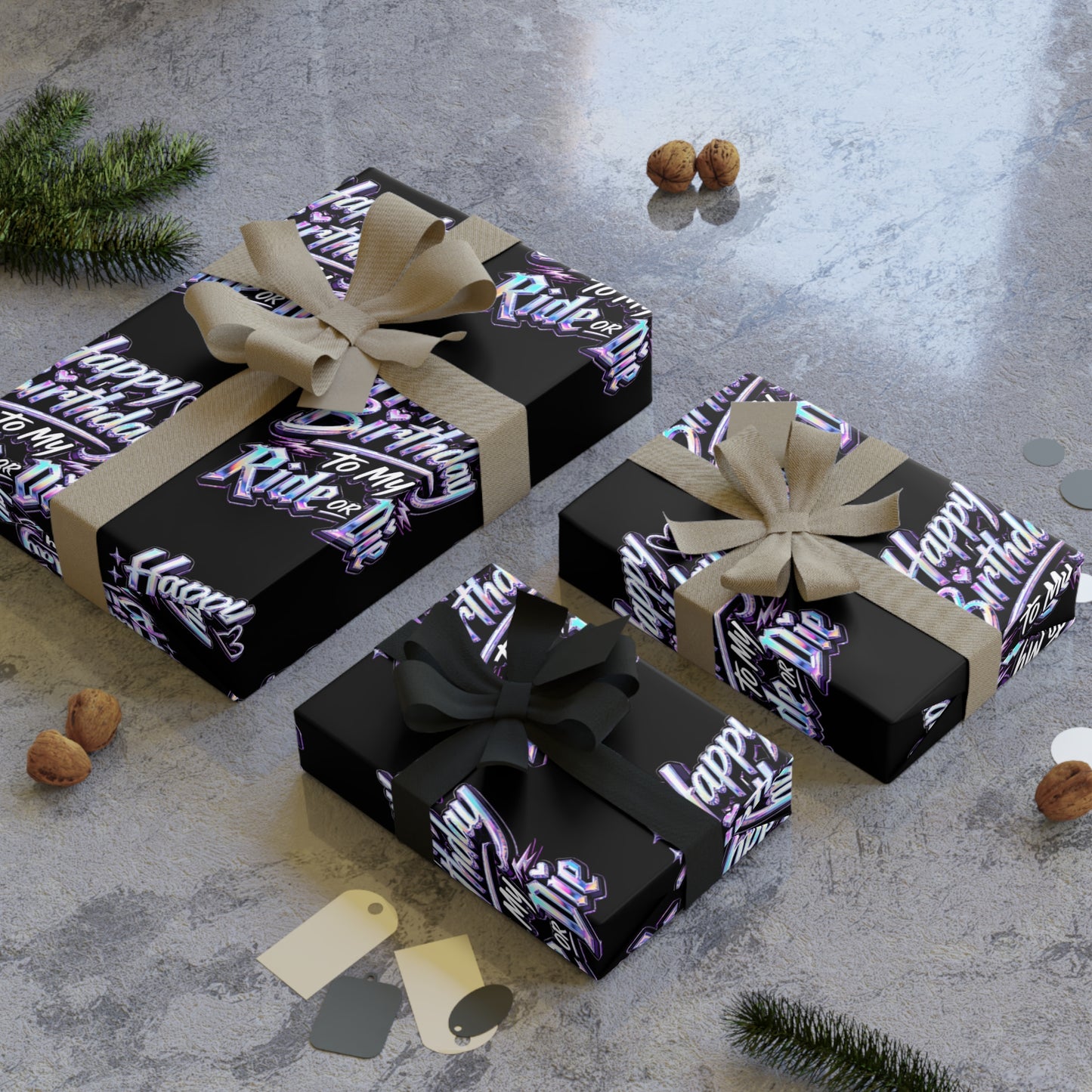 🤍 Birthday Wrapping Paper | The Enchanted Wrap™ Collection 🤍