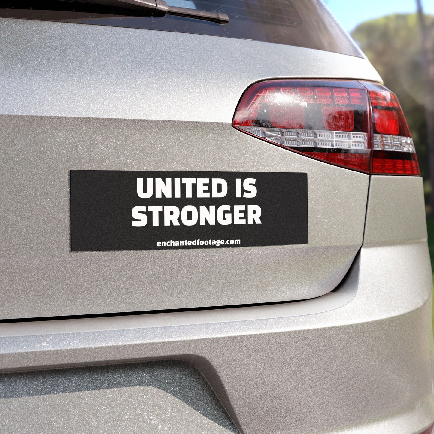 🤍 The Enchanted Statement™ Bumper Sticker | The Enchanted Drive Collection 🤍