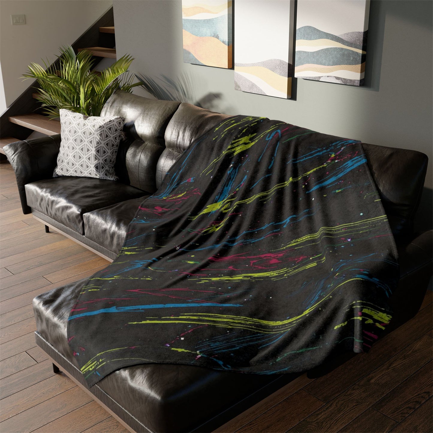 🌙✨ The Enchanted Dreamscape Blanket ✨🌙 Ultra-Soft Cosmic Comfort Throw • Limited One-of-a-Kind Design • 60" × 80"