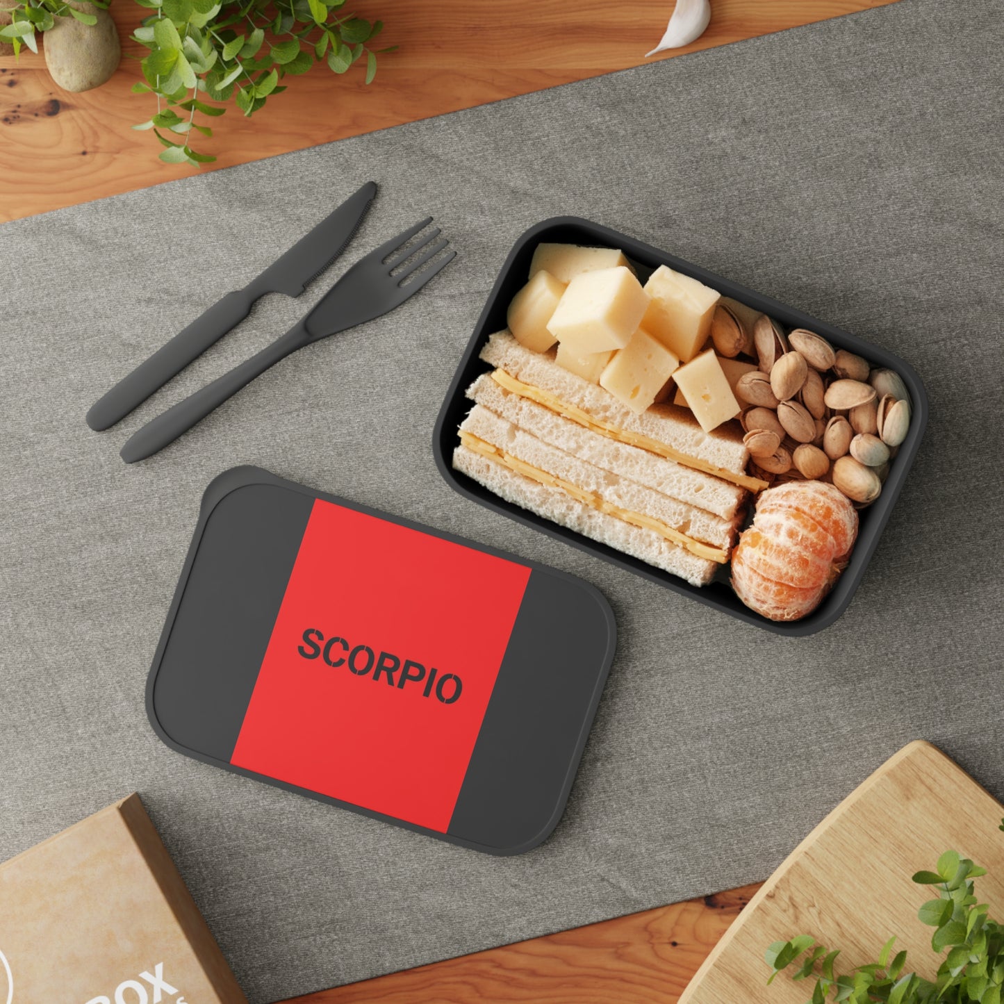 ♏🍱✨ Scorpio Enchanted Bento Box Set – One-of-a-Kind Kitchen Essential 🦂💫