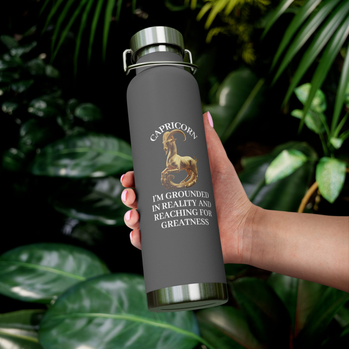 ♑ Capricorn Statement Bottle | The Enchanted Vessel™ Collection