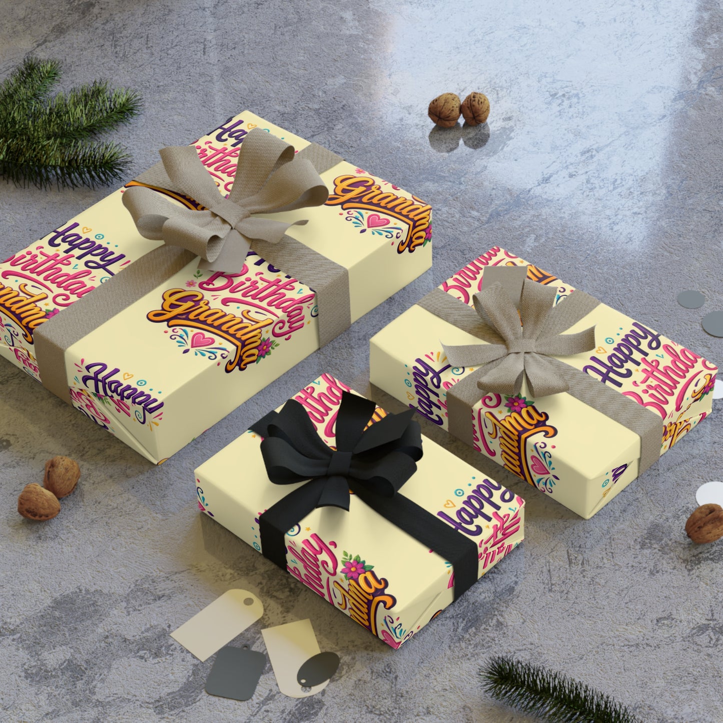 🤍 Birthday Wrapping Paper | The Enchanted Wrap™ Collection 🤍