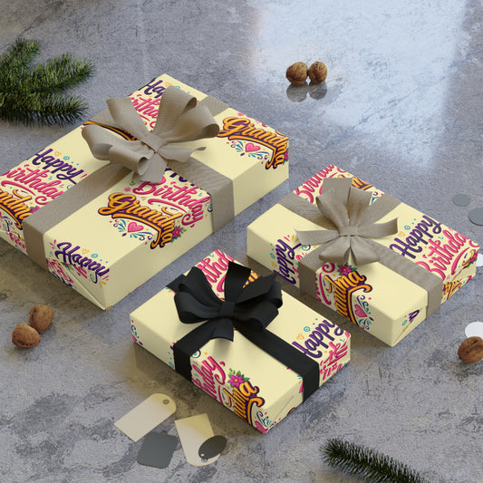 🤍 Birthday Wrapping Paper | The Enchanted Wrap™ Collection 🤍