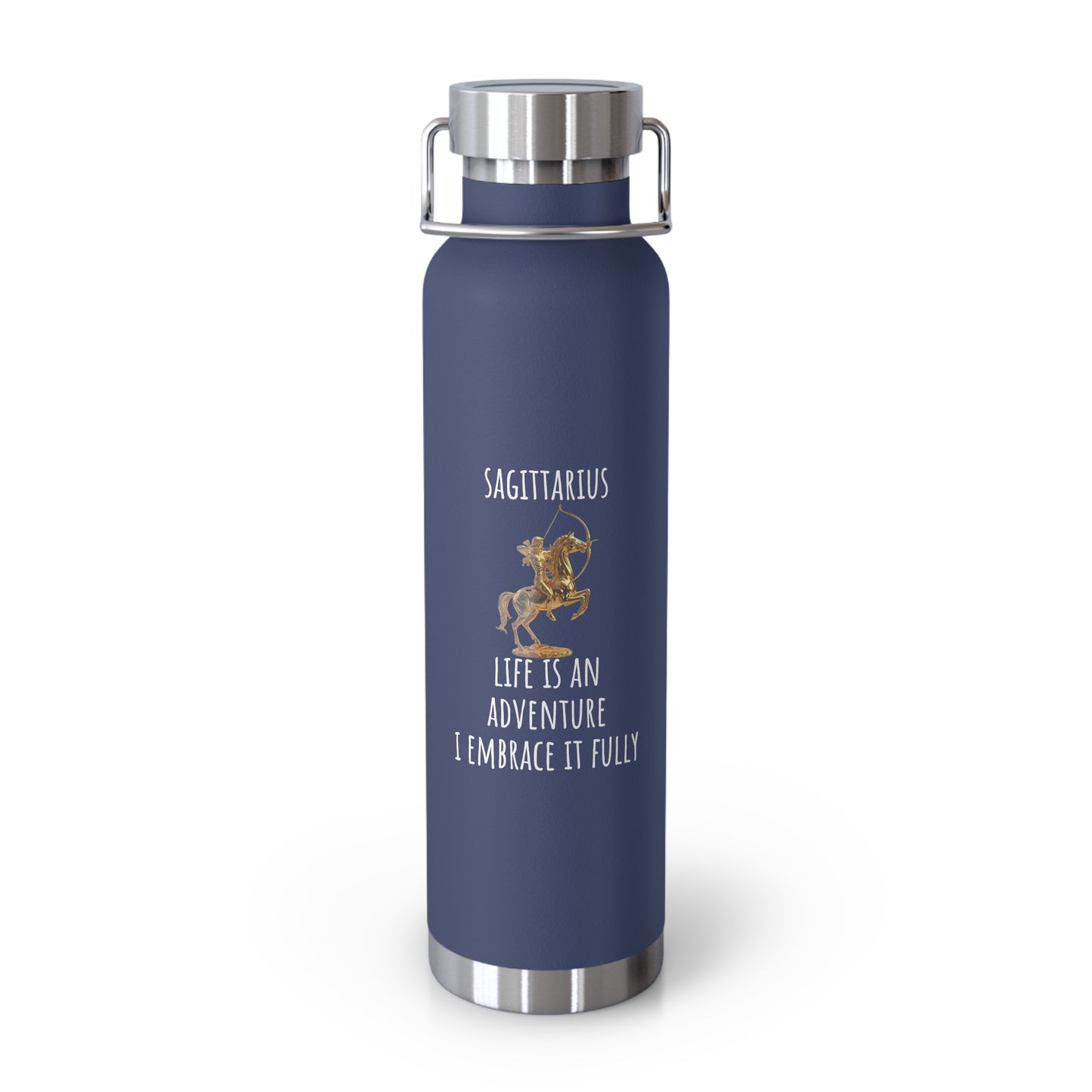 ✨🔮 Enchanted Sagittarius Copper Insulated Bottle – 22oz of Temperature Magic! 🔮✨