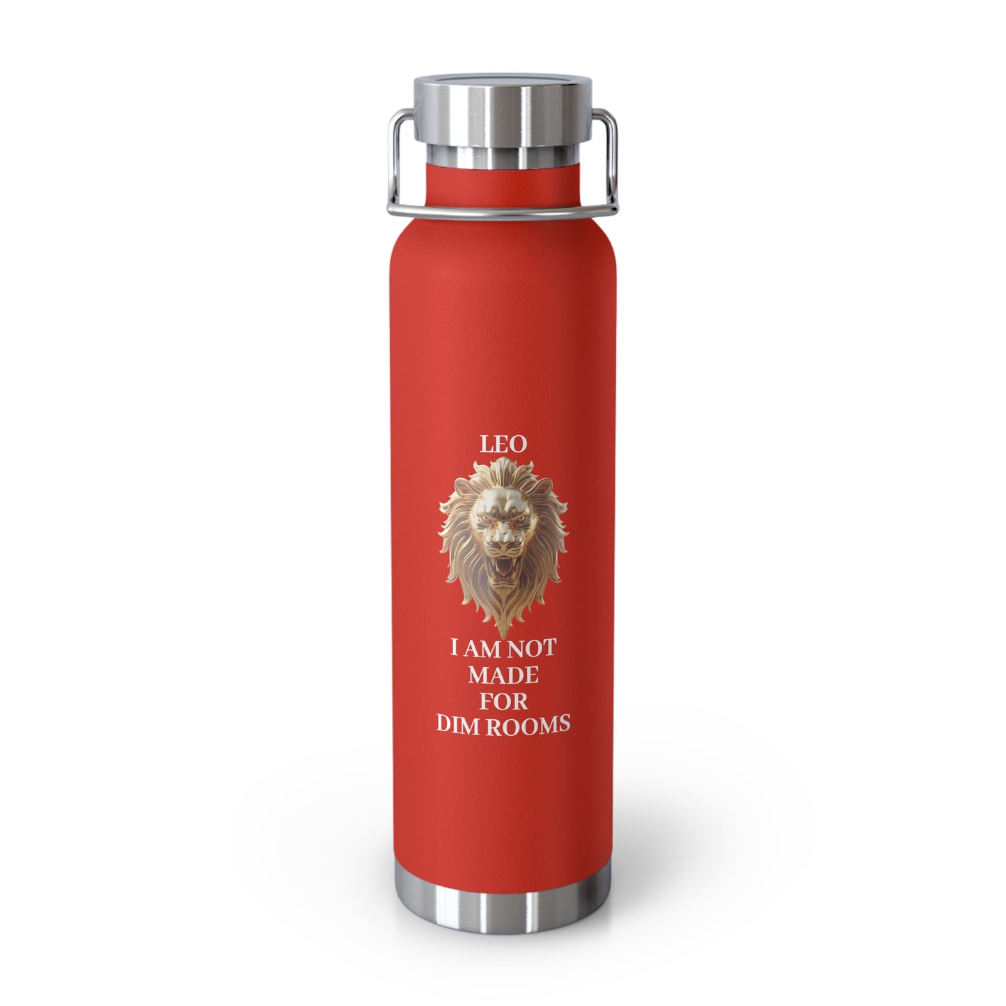 Copy of ✨🔮 Enchanted Leo Copper Insulated Bottle – 22oz of Temperature Magic! 🔮✨