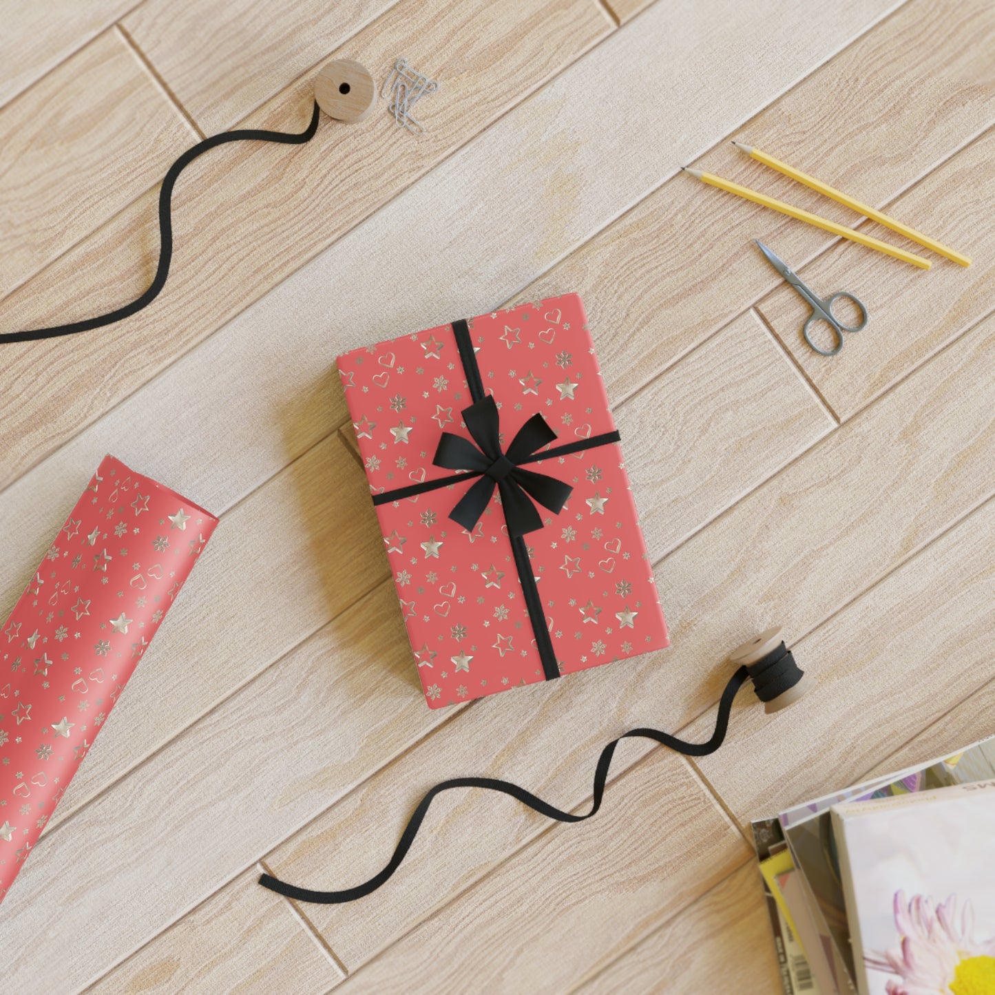 🎄✨ Enchanted Christmas Wrapping Paper – Holiday Magic in Every Fold 🎁❄️🌟