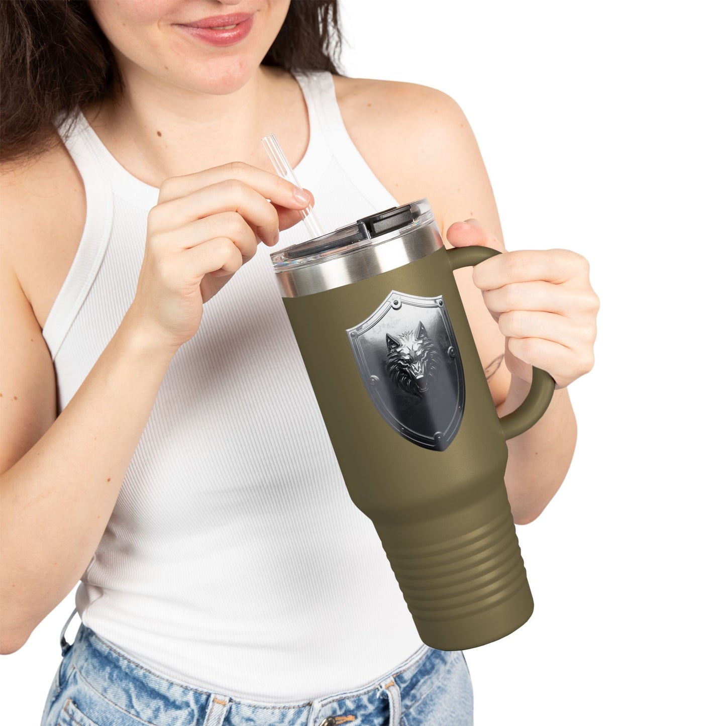 🤍 Enchanted Emblem Travel Tumbler 🤍
