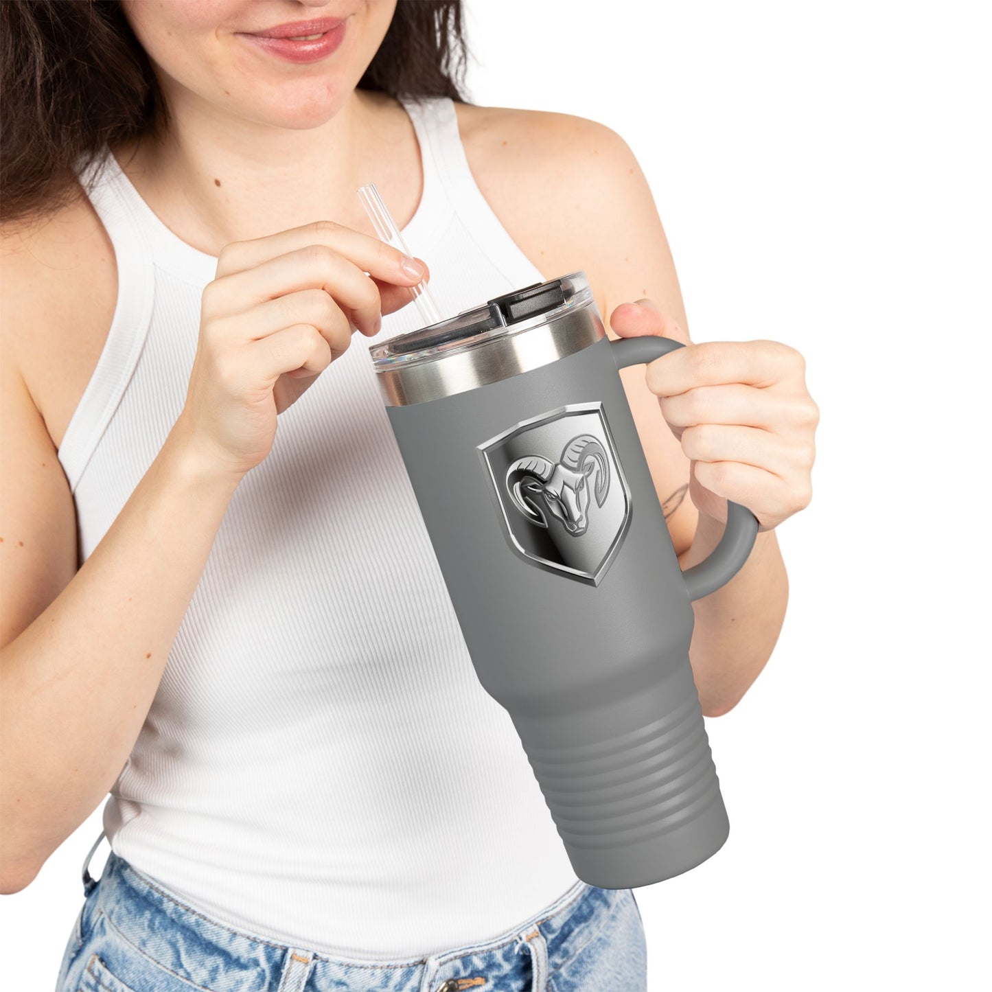 🤍 Enchanted Emblem Travel Tumbler 🤍
