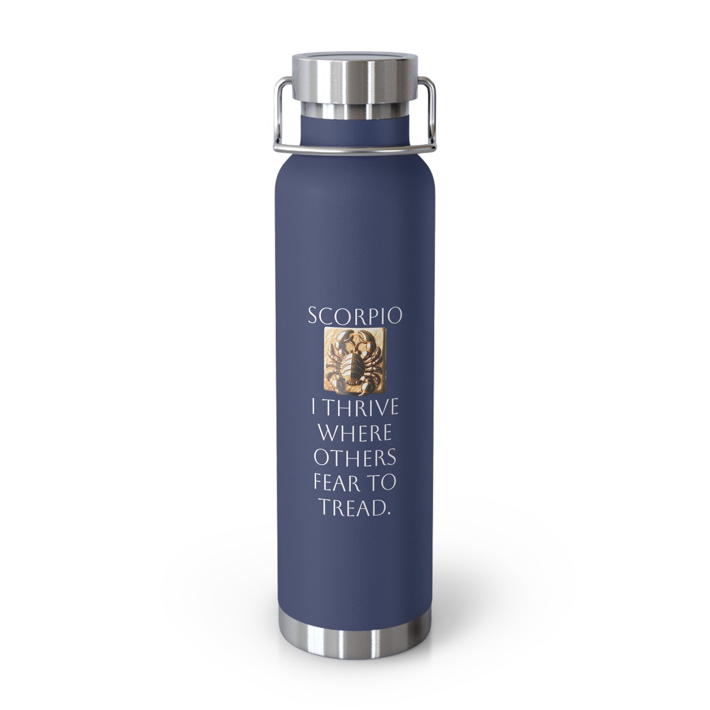 ✨🔮 Enchanted Scorpio Copper Insulated Bottle – 22oz of Temperature Magic! 🔮✨