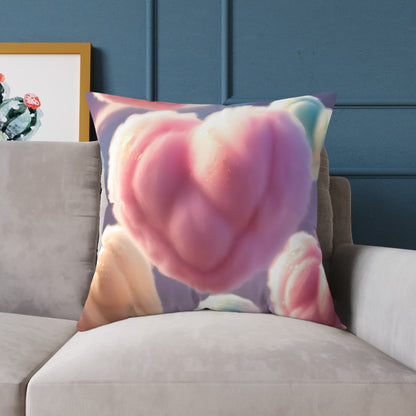 Love in Bloom: Enchanted Decorative Pillow for a Cozy Touch