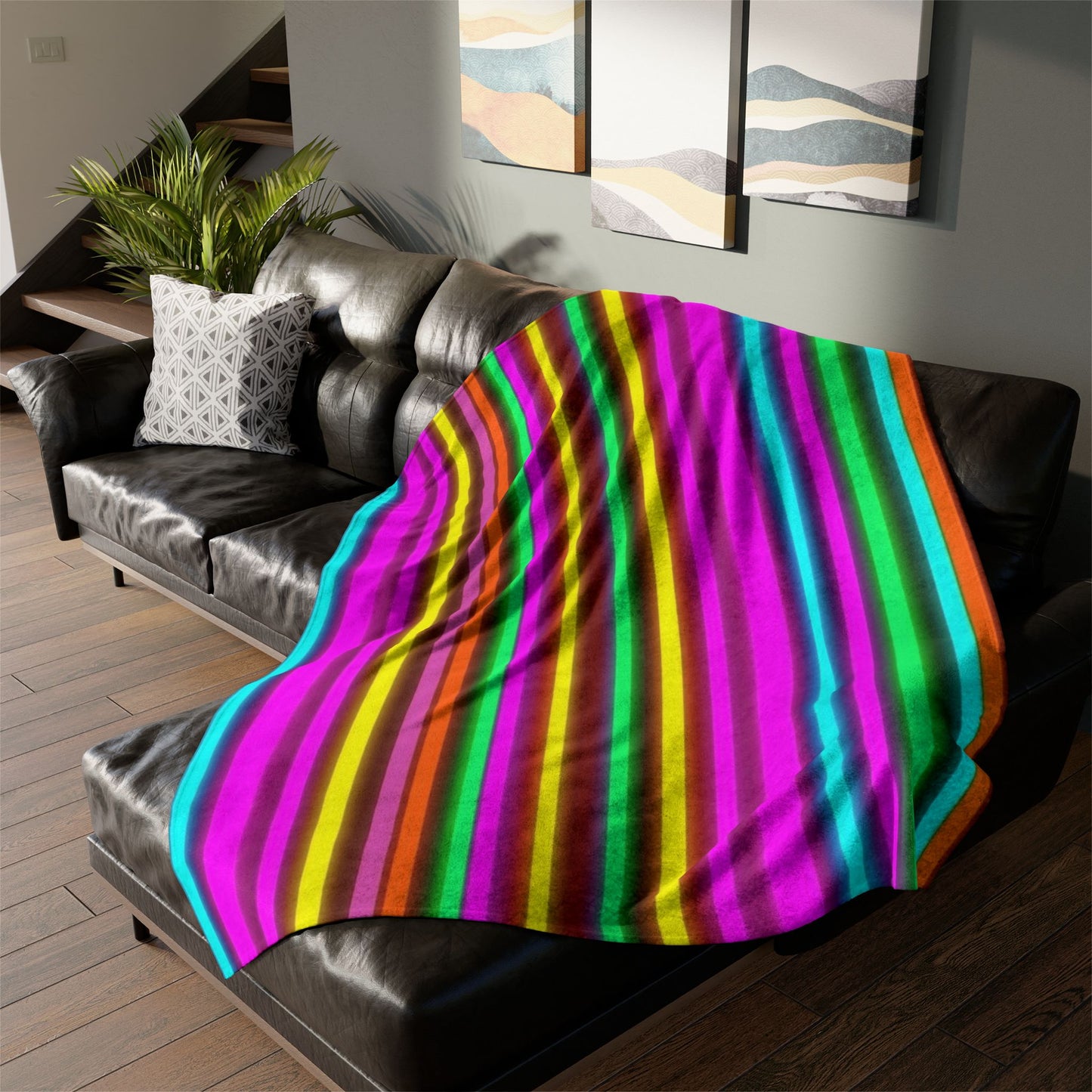 🌙✨ The Enchanted Dreamscape Blanket ✨🌙 Ultra-Soft Cosmic Comfort Throw • Limited One-of-a-Kind Design • 60" × 80"
