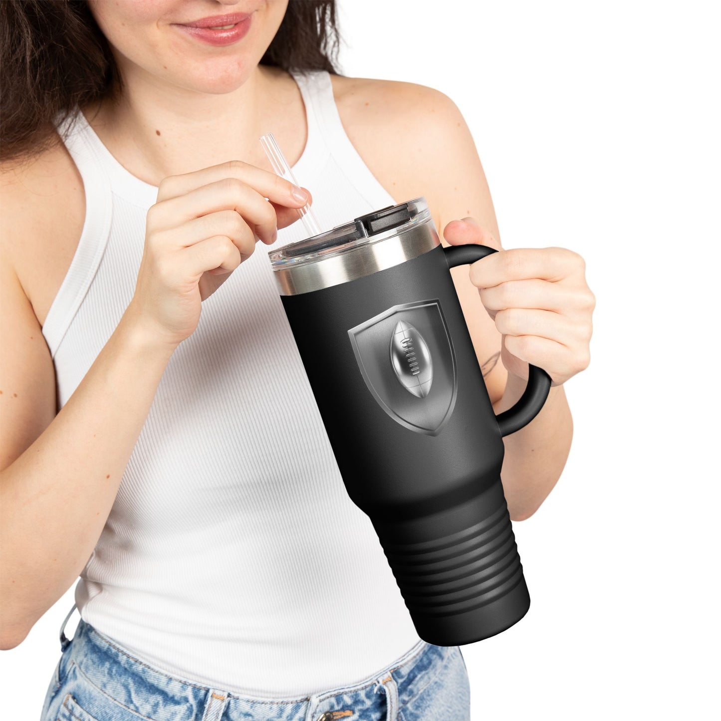 🤍 Enchanted Emblem Travel Tumbler 🤍