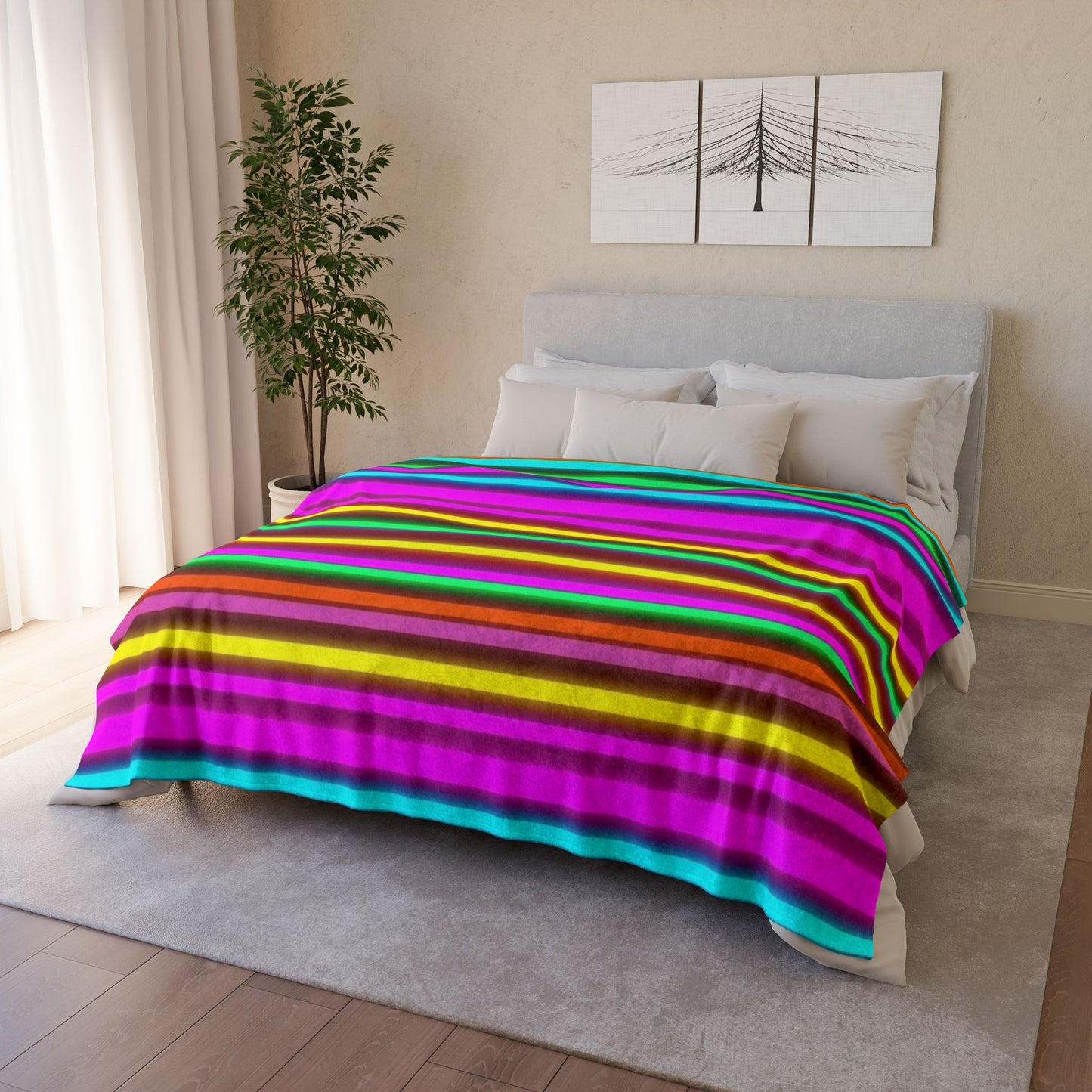 🌙✨ The Enchanted Dreamscape Blanket ✨🌙 Ultra-Soft Cosmic Comfort Throw • Limited One-of-a-Kind Design • 60" × 80"