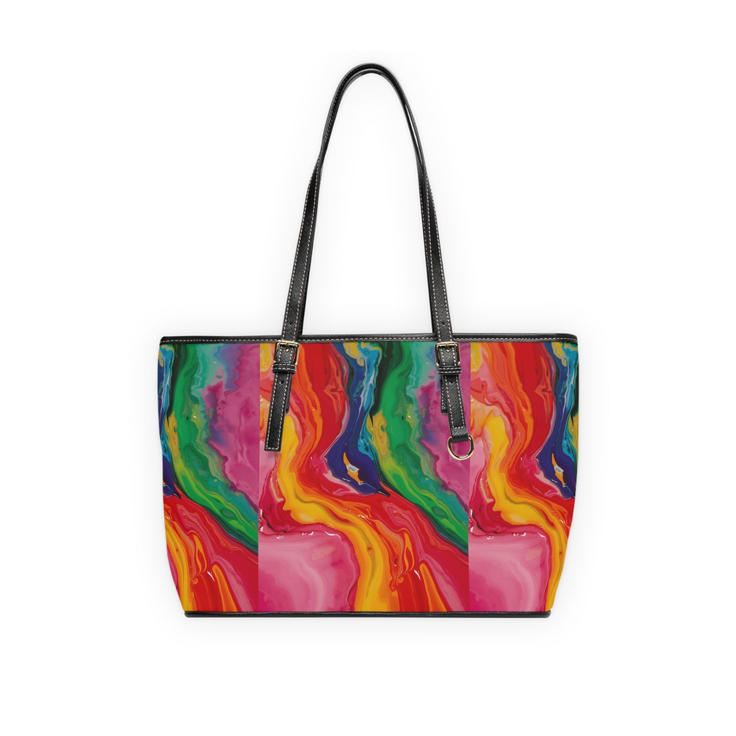 👜✨ The Razzle-Dazzle Double Vision™ PU Leather Shoulder Bag ✨👜🌈