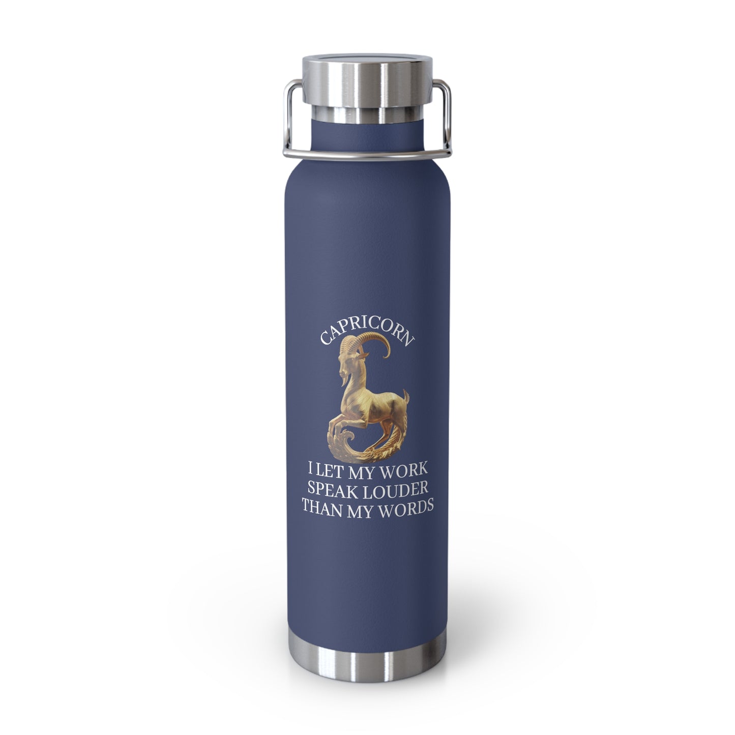 ♑ Capricorn Statement Bottle | The Enchanted Vessel™ Collection