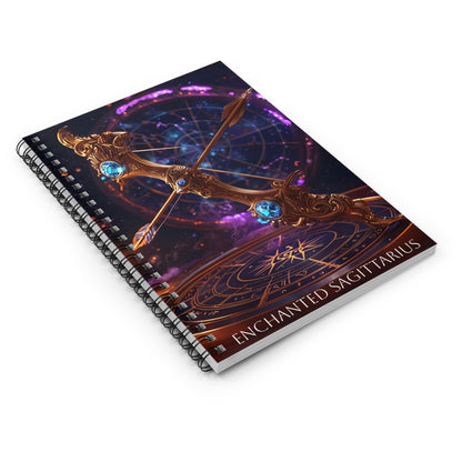 🏹✨ Enchanted Sagittarius Zodiac Journal – A Free-Spirited Notebook for Adventurous Souls & Explorers ♐📖