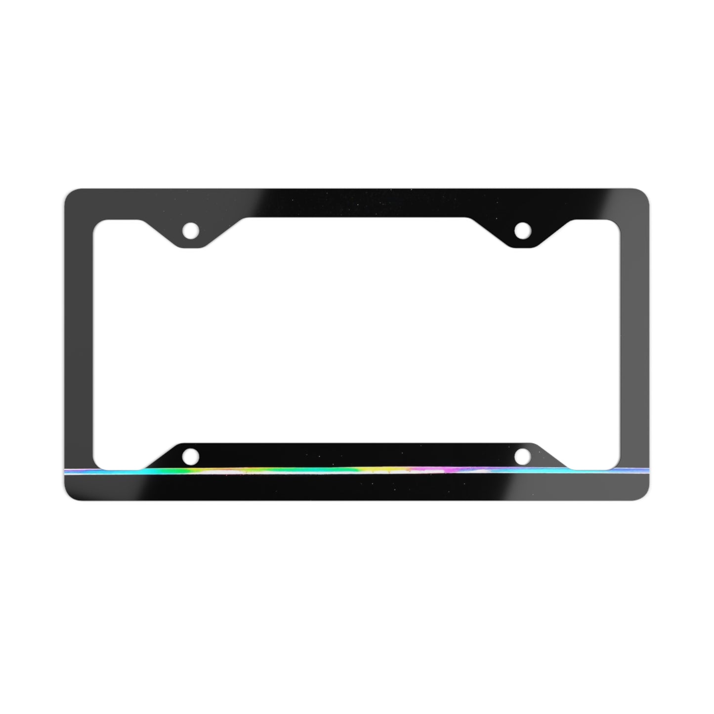 ✨🚗 The Enchanted Drive: Glossed Glory License Plate Frame – Luxury Custom Metal Accent 💎🌙