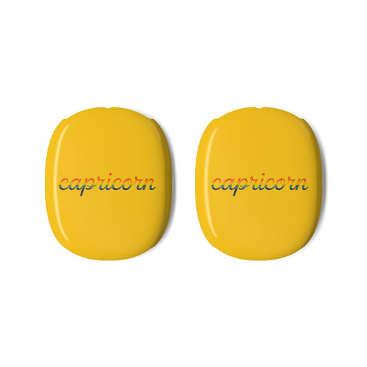 The Enchanted Aura™ Capricorn AirPods Max Case – One-of-One Statement Shell ♑🖤