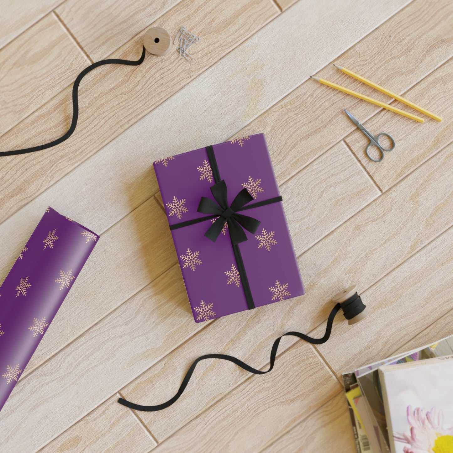 🎄✨ Enchanted Christmas Wrapping Paper – Holiday Magic in Every Fold 🎁❄️🌟