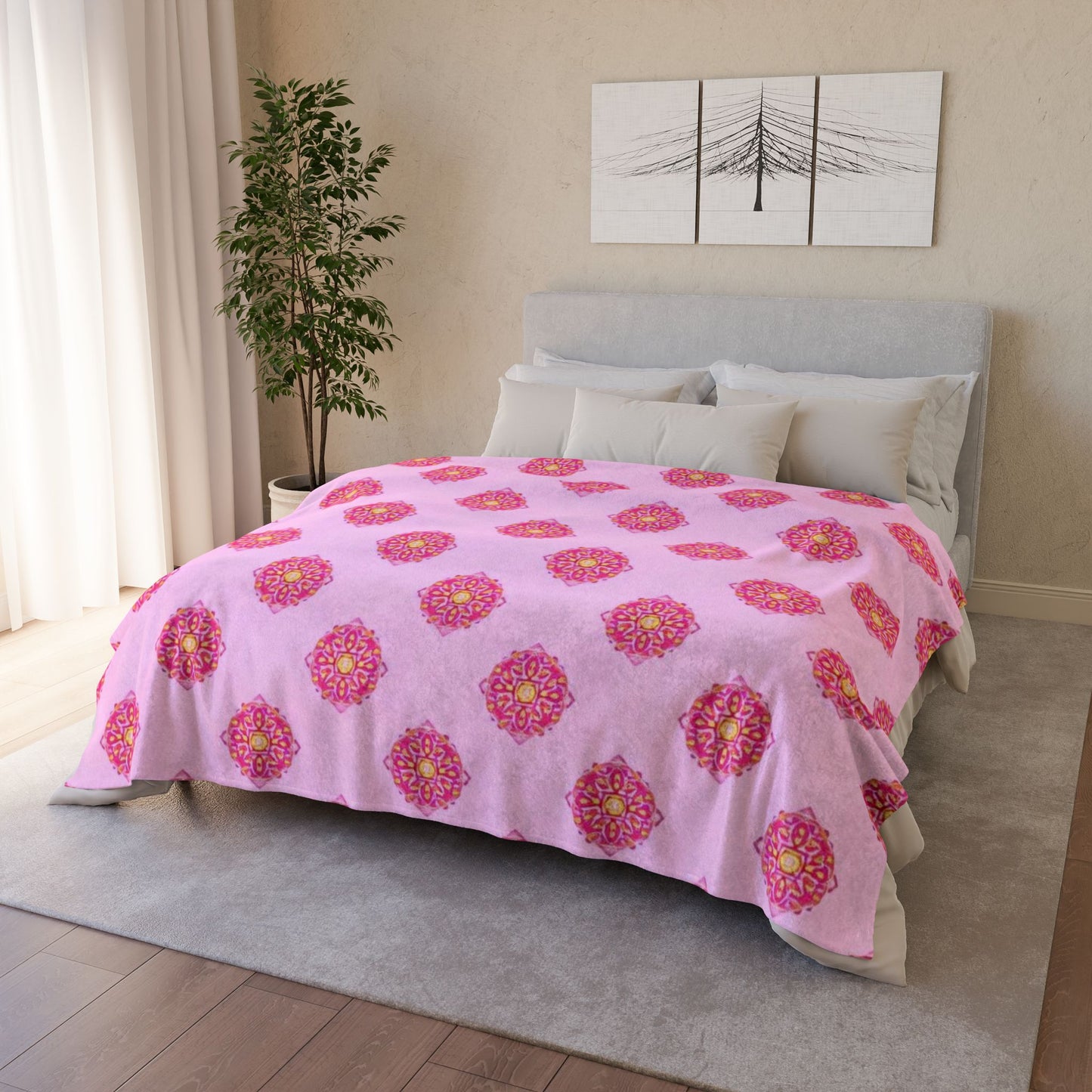 🌙✨ The Enchanted Dreamscape Blanket ✨🌙 Ultra-Soft Cosmic Comfort Throw • Limited One-of-a-Kind Design • 60" × 80"