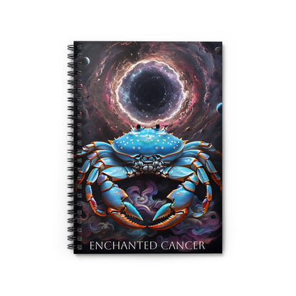 🌙✨ Enchanted Cancer Zodiac Journal – A Nurturing Notebook for Sensitive Souls & Dreamers ♋📖