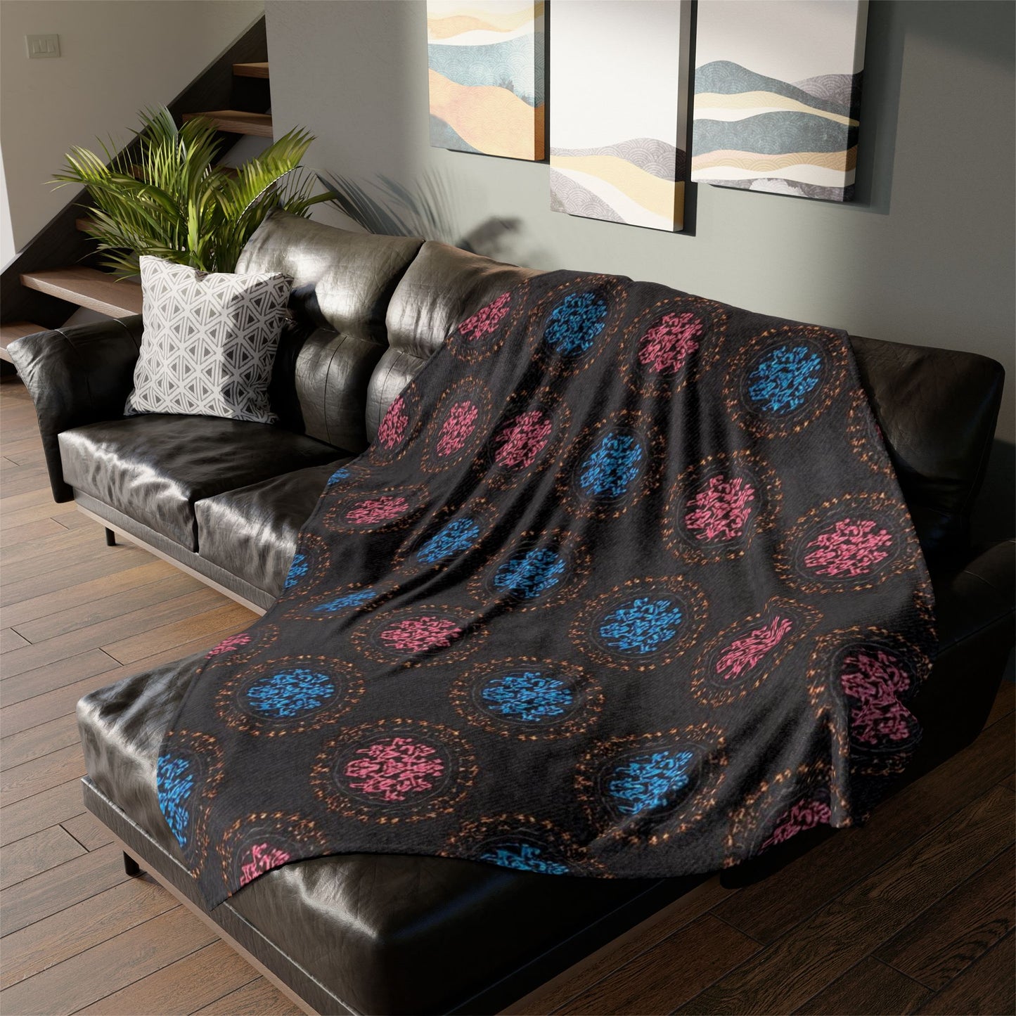 🌙✨ The Enchanted Dreamscape Blanket ✨🌙 Ultra-Soft Cosmic Comfort Throw • Limited One-of-a-Kind Design • 60" × 80"