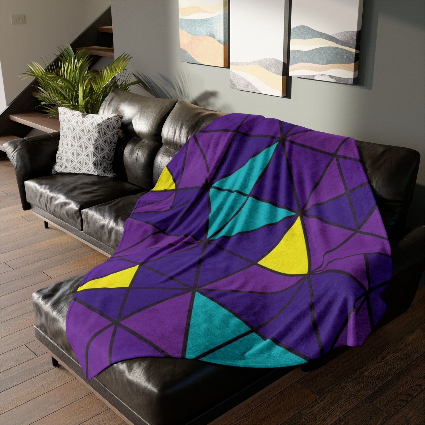 🌙✨ The Enchanted Dreamscape Blanket ✨🌙 Ultra-Soft Cosmic Comfort Throw • Limited One-of-a-Kind Design • 60" × 80"