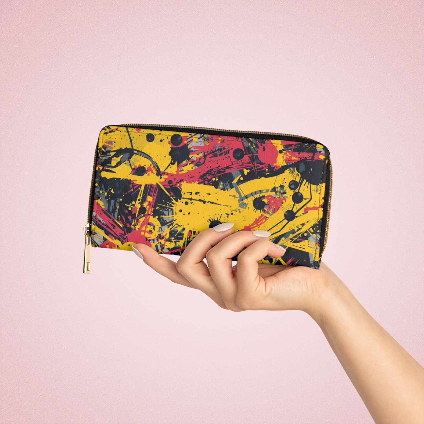 💎✨ Mystical Magic: The Enchanted Zippered Wallet of Elegance & Wonder 🔮💖🌙
