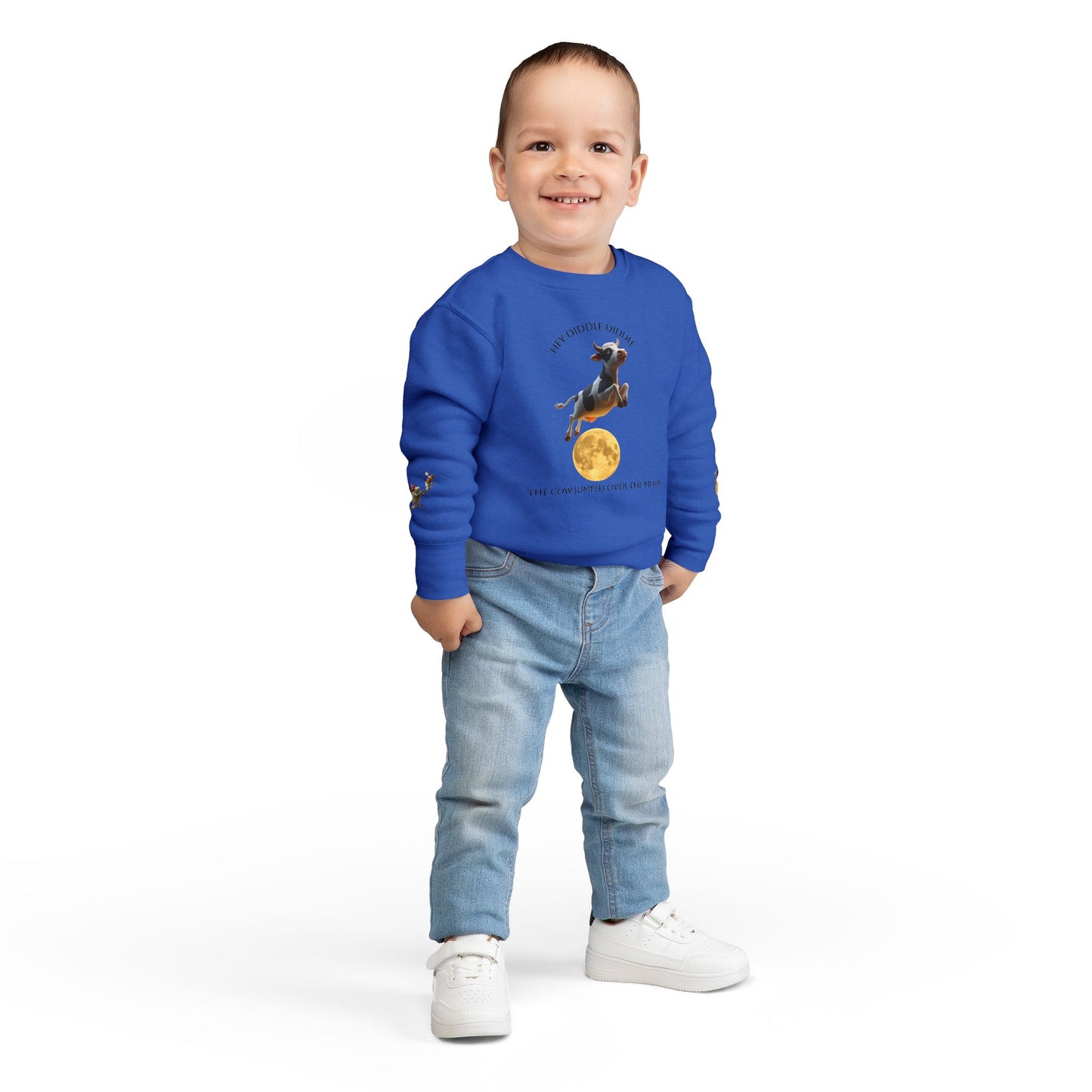 🦄✨ The Enchanted Cozy: One-of-a-Kind Toddler Sweatshirt 🌈🧸